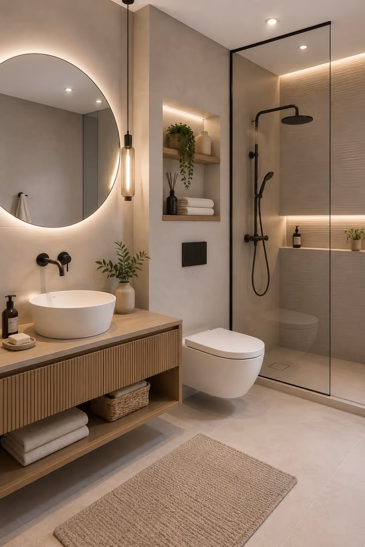 Hampstead bathroom CGI visualisation